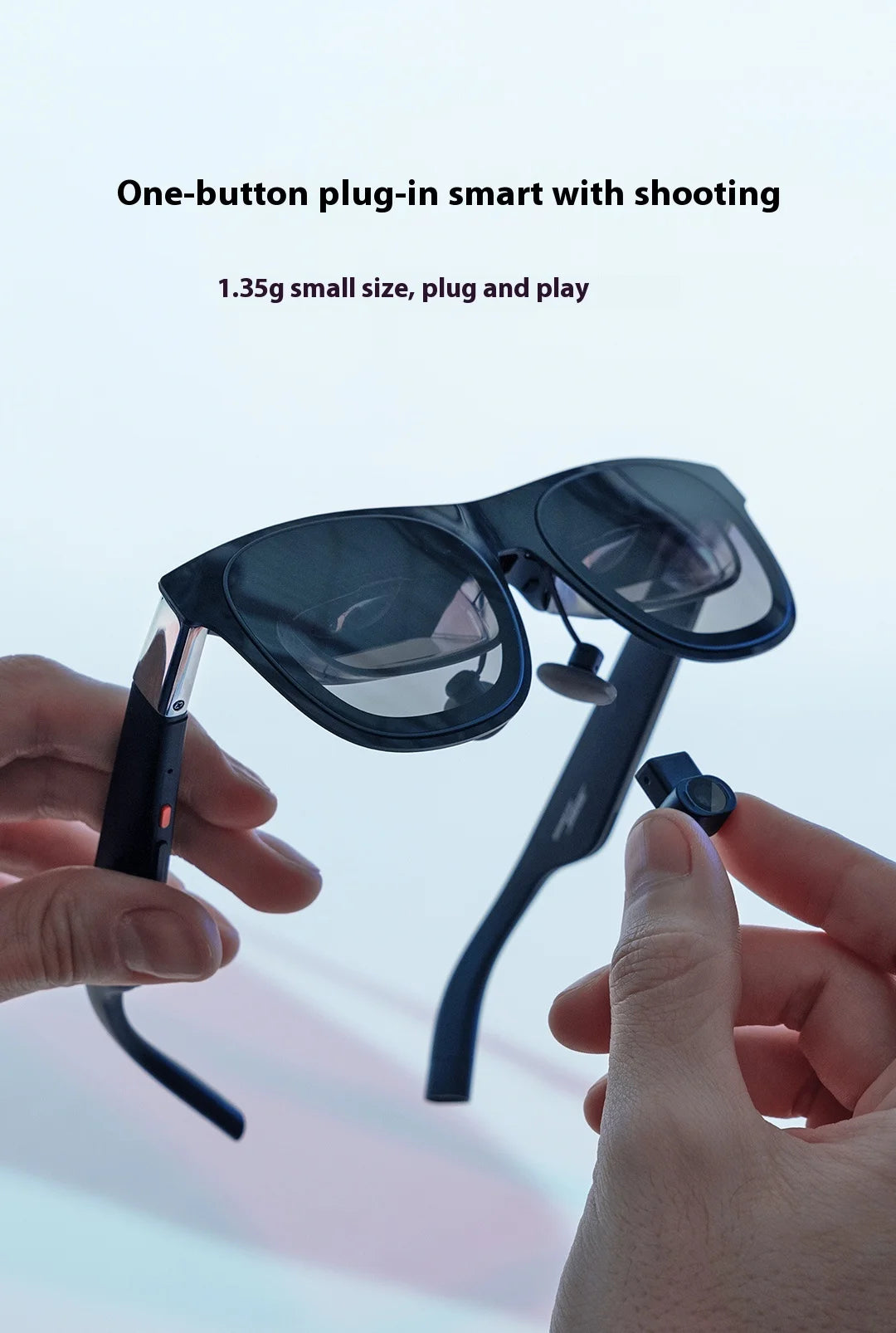 XREAL Eye 6DoF suspension mode virtual and real fusion screen recording first-person perspective shooting custom accessories