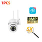 2.4G 8MP Cameras Wifi Video Surveillance IP Outdoor Security Protection Monitor 5.0X Zoom Home Wireless Track Alarm O-Kam pro