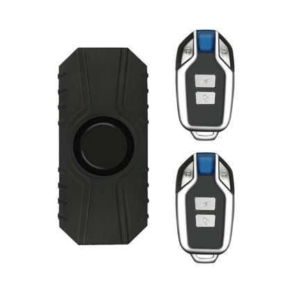 Motorcycle Bicycle Alarm 113dB Loud Vibration Sensing Wireless Anti-Theft Vehicle Security Alarm System With Remote Control