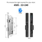 Waterproof Sliding Door Smart Lock TTLock App Alexa Fingerprint Digital Code RFID Card Anti-Lock Aluminum Glass Electronic Lock