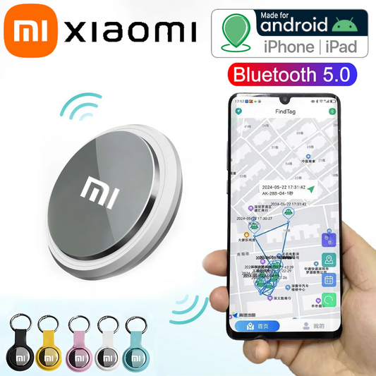XIAOMI Mini GPS Tracker Device Smart Anti-Lost Reminder for Pets Bag Wallet Bluetooth Portable Finder Air Tag Tracking Locator