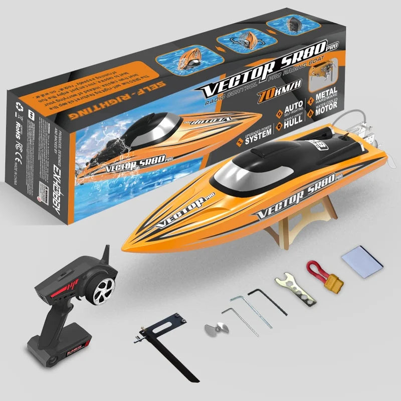 Wow High-Speed Brushless Water-Cooled Remote Control Boat Model Electric Boat Orans Speedboat Customizable RC Boats For Fun