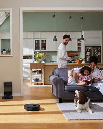 roborock Q5 Max+ Robot Vacuum with Self-Empty Dock, Upgraded from Q5+, 5500 Pa Suction, DuoRoller Brush