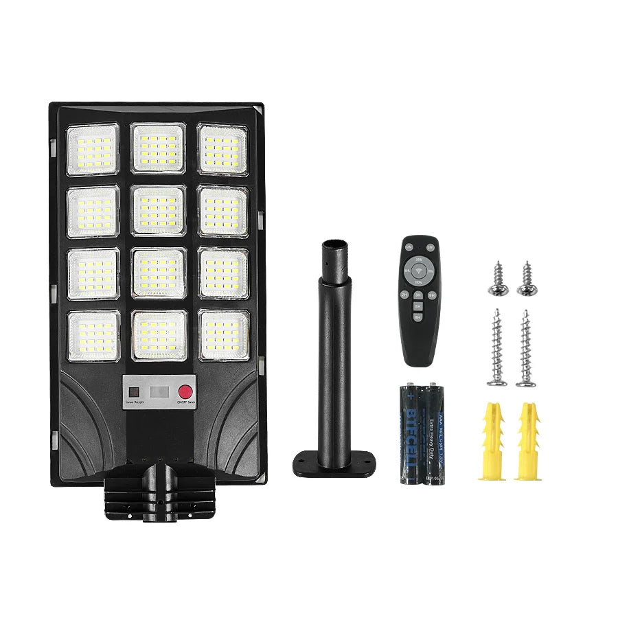 2025 New Upgraded Outdoor Solar Light 90000000LM Super Bright LED Solar Lamp Motion Sensor Security Lighting Wall Street Lantern