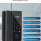 Smart Door Lock For Wooden Sliding Glass Door HAHALock App Biometric Fingerprint Lock Bluetooth IC Card Electronic Digital Lock