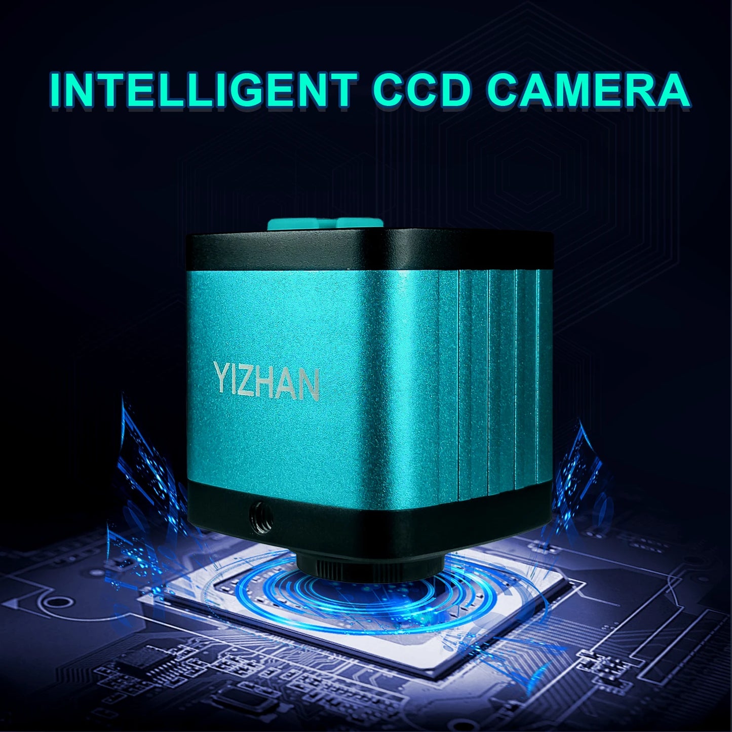 4K ULTRA Electronic Digital  Microscope  48MP USB HDMI Soldering Camera 130X 150X 180X C-Mount Zoom Lens For PCB Repair Tools