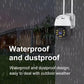 Security Camera System WiFi Camera Wireless Outdoor Full Color Night Vision Video Surveilliance with Smoke Alarm Detection