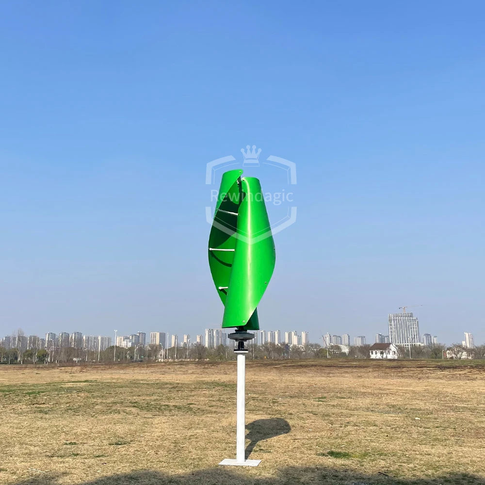 Wind Turbine 20000W Electric Power Generator 20kw 48V 96V 220V Free Energy With MPPT Hybrid Charger Controller On Grid Inverter