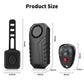 Awapow Bicycle Alarm 113dB Waterproof Motorcycle Security Burglar Wireless Remote Control Electric Scooter Bike Anti theft Alarm