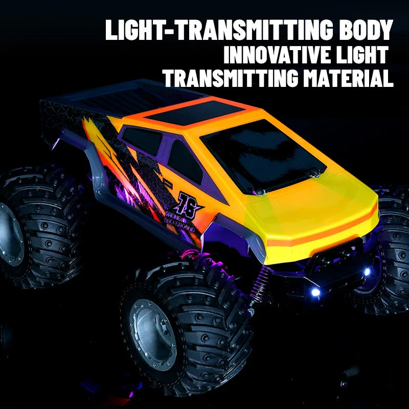 RC Truck Off-Road Big Wheel High Speed Electric Vehicle Toys RC Car Amphibious Remote Control Cars Pickup Racing  For Kids Gifts