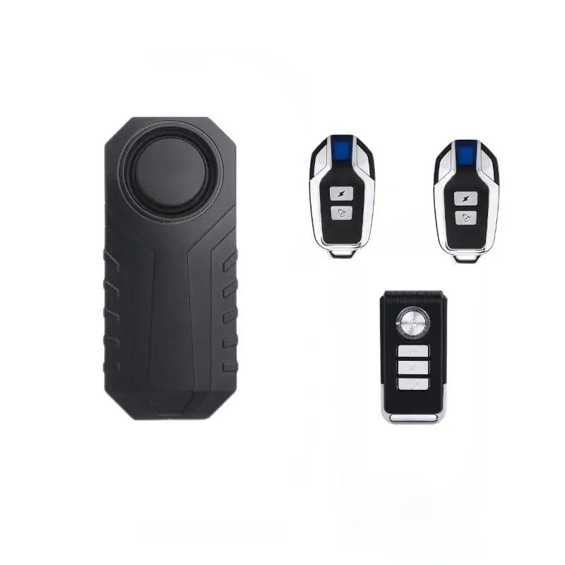 Anti-theft Alarm for Motorbike/Bicycle 113db High Volume Vibration Wireless Remote Control Electric Bell Sound Find A Vehicle