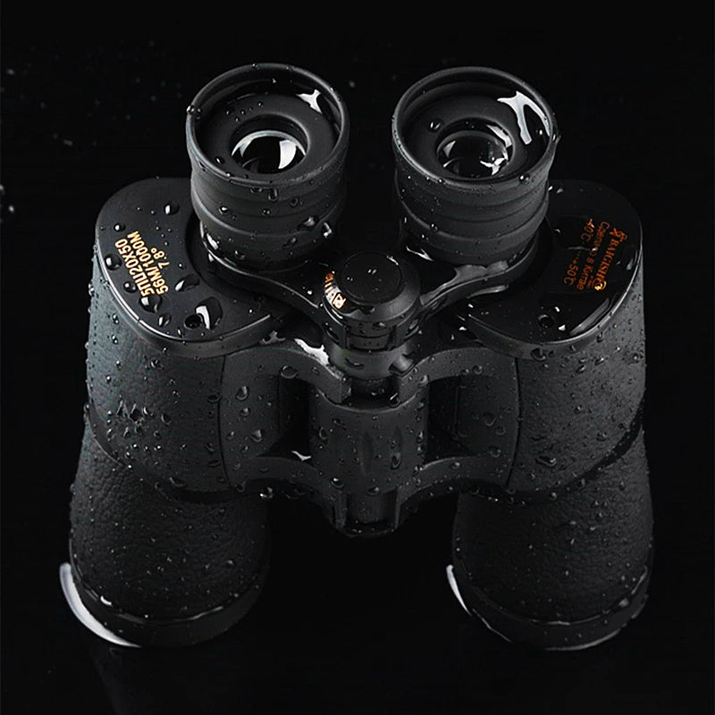 Professional Binoculars Baigish 8x30 10x40 10x50 12x4515x60 20x50 8-24x40 Powerful Military Telescope Long Range Monocular BAK4