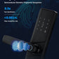 9 languages Smart Electronic Door Lock with Biometric Fingerprint  Interface Tuya Wifi Compatible Home Security