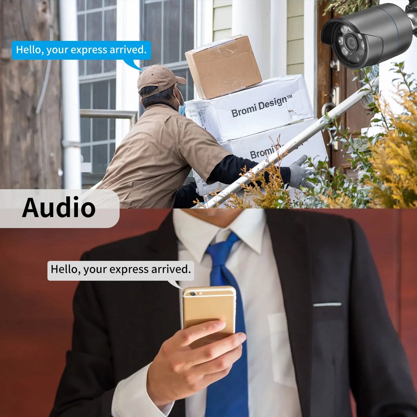 CCTV Security Camera System H.265 4K Audio Record IP66 Outdoor Waterproof 8MP IP Camera POE Video Surveillance Kit Onvif XMEYE