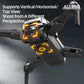 A12 PRO Drone: 360° Laser Avoidance, 3-Cam Electric Adjust, Brushless Motor, Optical Flow Follow, Foldable High-Perf