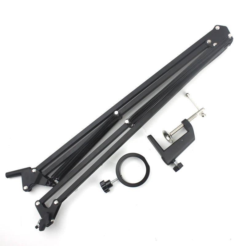 48MP 4K 1080P HDMI USB Industrial Video Digital Microscope Camera 130X Zoom C Mount Lens Cantilever stand For Repair Soldering