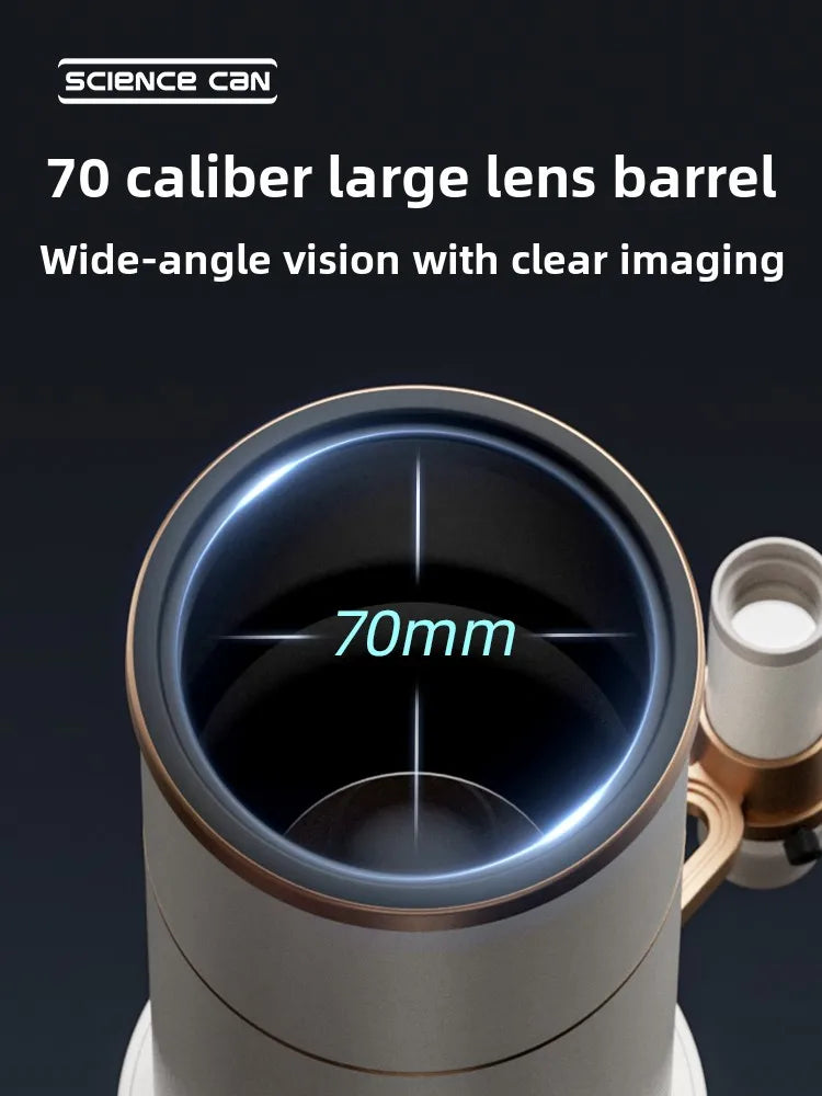 Entry Level Astronomical Telescope for Children Boys with High Magnification and Clear Vision for Star Watching