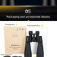 BORWOLF Large Objective lens 20-60X70 Binoculars FMC Optical High Power Hunting Birdwatching Telescope Fo rMoon Watching