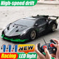 1/18 RC Car LED Light Radio Remote Control Sports Cars For Children Racing High Speed Drive Vehicle Drift Boys Girls Toys