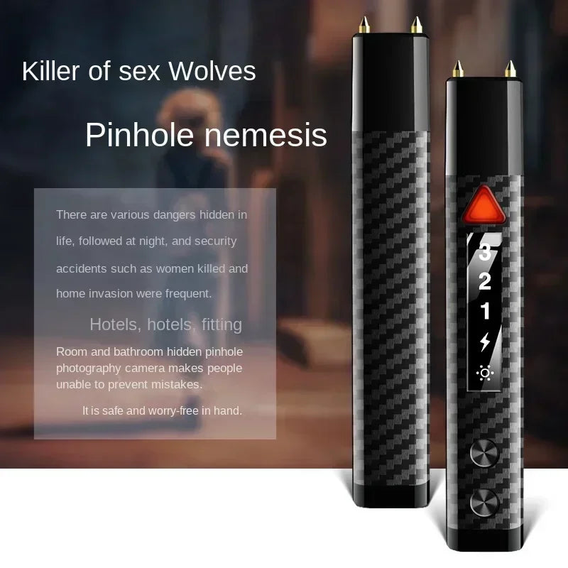 2025 Anti-Surveillance Detector Infrared Camera Finder & Electronic Pulse Detector for Self-Defense Security Privacy Protection