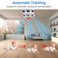 4G Security Camera with SIM Card 8MP 4K Dual Lens Two-Way Audio Indoor Baby Monitor Home CCTV Surveillance Night Vision