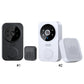 WiFi Video Doorbell Smart Home Door Bell Night Vision Wireless Visual Intercom Doorbell Two-Way Audio Visual Doorbell Monitoring