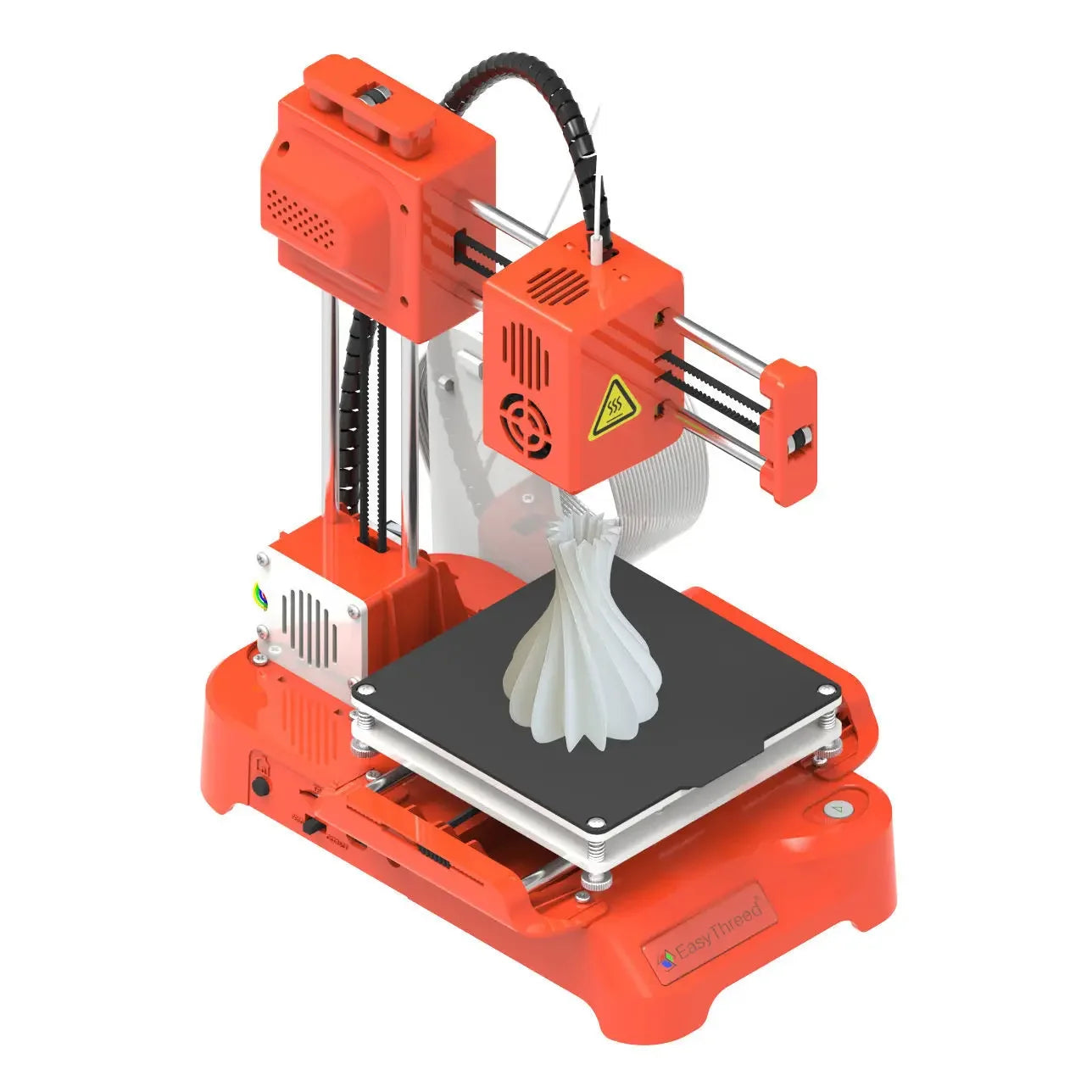 K7 Supper Mini Desktop Small 3D Printer 10*10*10cm No Heated Bed One-Key Printing with TF Card 3D Printe Machine Gift EasyThreed
