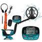 Metal Detector Underground Depth Search Finder Gold Detector Treasure Detecting Pinpointer Waterproof Coil