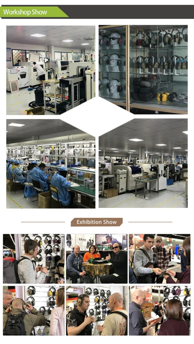 PROHEAR Shooting Electronic Earmuffs Active Noise Cancellation Professional Ear Protection Hearing Protection for Hunting