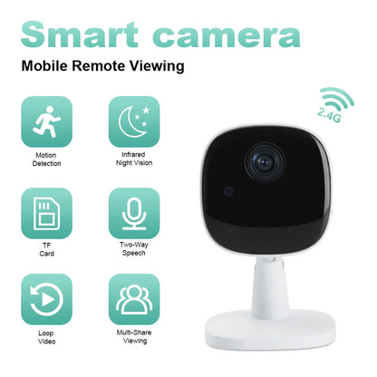 4K Security Camera Wireless Full Color Night Vision WiFi Monitor Waterproof Motion Detect Surveillance With 2 Way Audio New