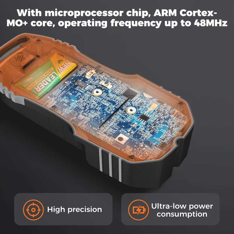 DSF01 Handheld Metal Detector Wall Scanner Electronic Studs Metal Cable Finder Detector Positioning Hole Measuring Instrument