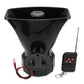 Auto Warning Siren Sound Signal Horn Backup Alarm Horns 7 Tone Super Loud Multipurpose Speaker Mic PA Emergency Amplifier Hooter