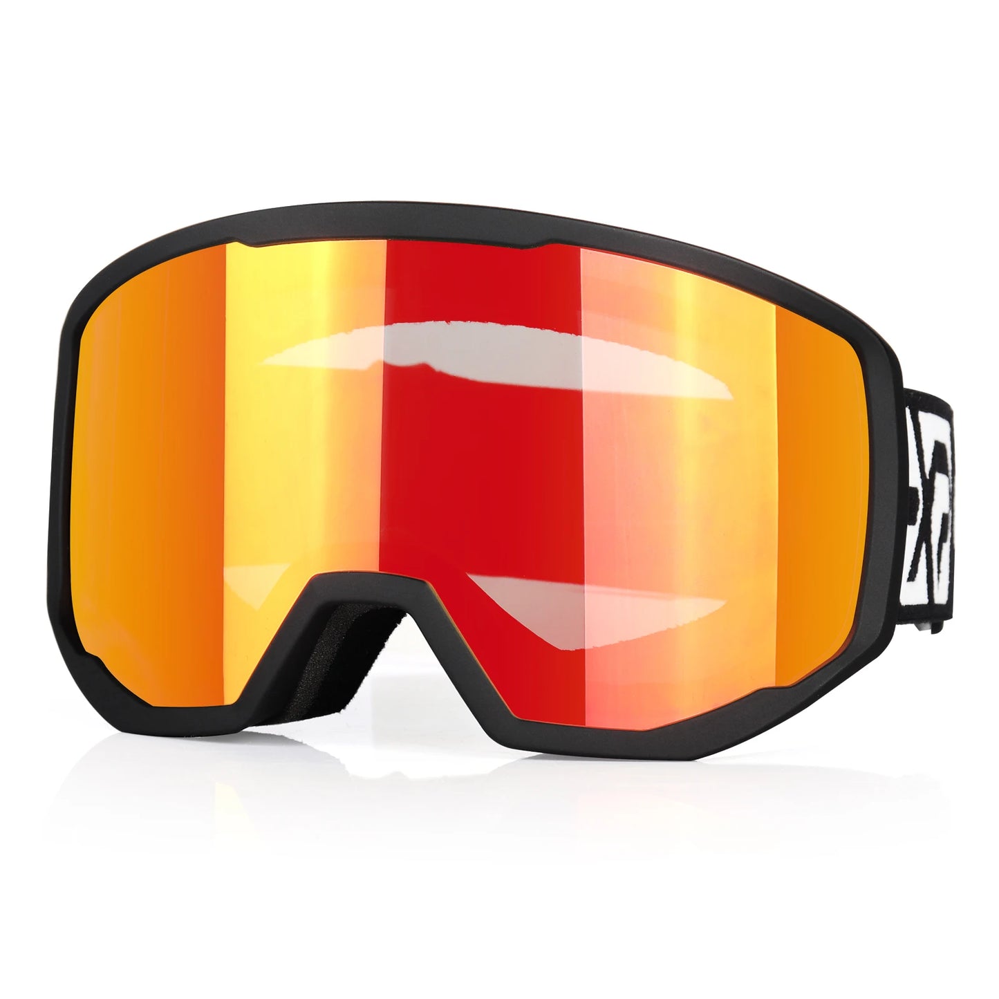 EXP VISION-Ski Goggles for Men and Women, OTG Anti Fog, UV Protection, Snowboard Glasses, Winter Eye Wear