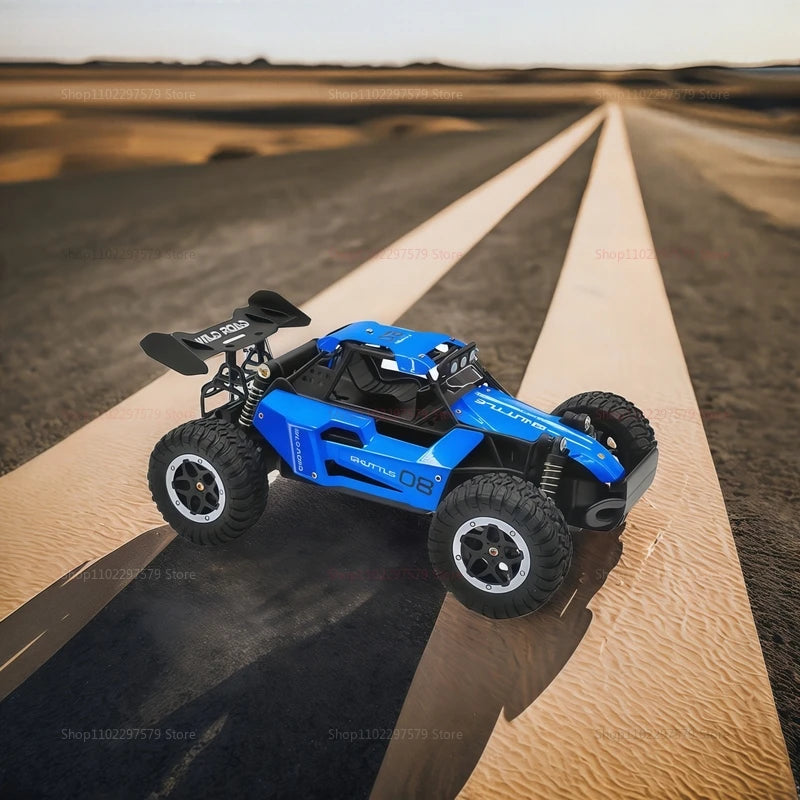 RC Cars 1:16 20KM/H High Speed 2.4GHz Off-Road Remote Control Car Monster Truck Vehicle with LED HeadLights Ideal Gifts for Kids