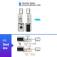 Smart Euro Cylindrical Door Lock ttlock app Keyless Security Entry Mechanical Key Waterproof fingerprint door lock For home