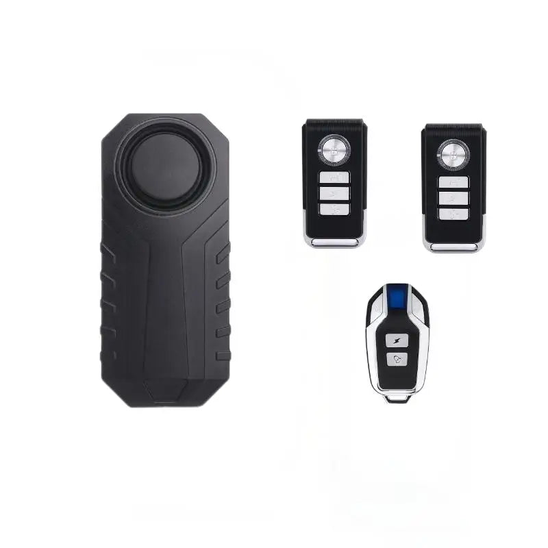 Anti-theft Alarm for Motorbike/Bicycle 113db High Volume Vibration Wireless Remote Control Electric Bell Sound Find A Vehicle