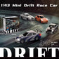 2.4G RC Drift Car 1:43 4WD Remote Control Car High Speed Four Wheel Drive Radio Controlled Mini Racing Car Model Boys Toys Gifts
