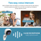 House Surveillance Cameras 2MP Video Eye Night Vision Webcam Two-way Audio Baby Pets Monitor Motion Detection Wifi Security Cam