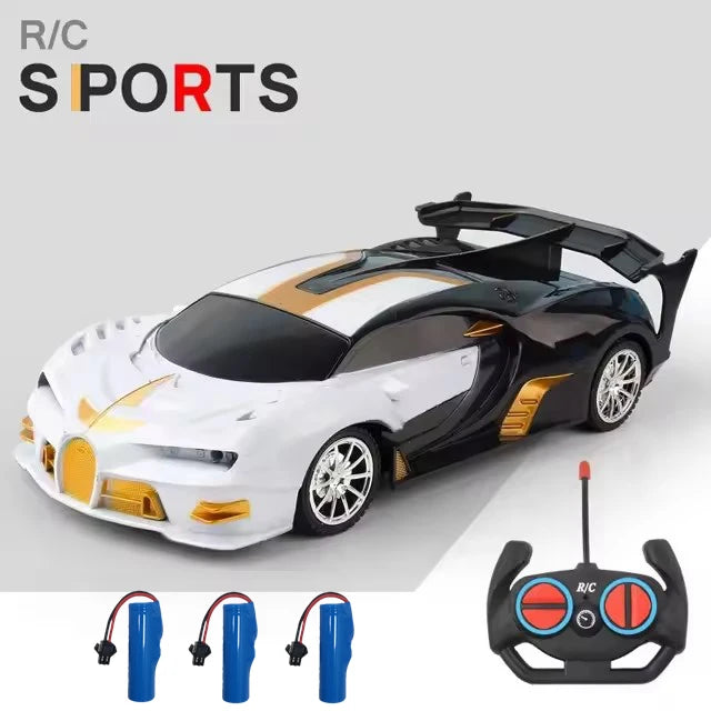 1/18 RC Car LED Light Radio Remote Control Sports Cars For Children Racing High Speed Drive Vehicle Drift Boys Girls Toys