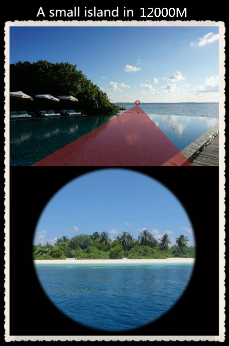 Professional Binoculars Baigish 8x30 10x40 10x50 12x4515x60 20x50 8-24x40 Powerful Military Telescope Long Range Monocular BAK4