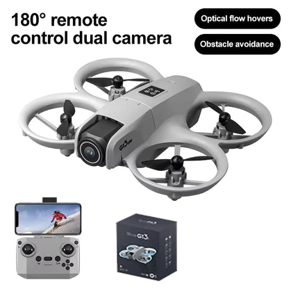 GT3 Drones Mini 8K HD Dual Camera Intelligent Obstacle Avoidances Aerial Photography Flyer Optical Flow Positioning Beginner UAV