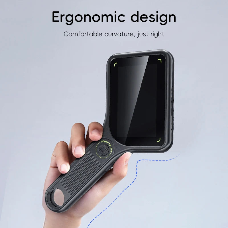 500X Digital Microscope 3-inch IPS Handheld Microscope Magnifier 2 Megapixel Magnifying Glass with 8Leds for Electronics Repair