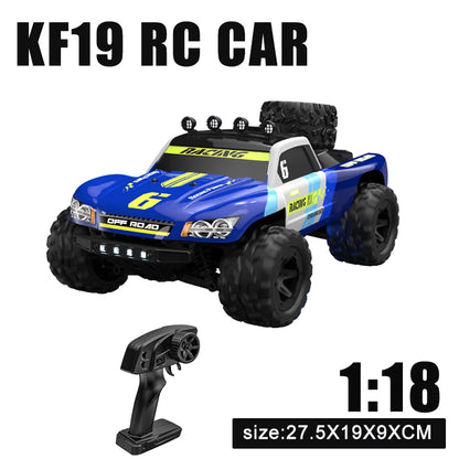 2025 New RC Car 2.4GH Model With LED Lights 4WD High-Speed Off-road Remote Control Climbing Vehicle Outdoor Cars Drift Kids Toys