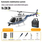 Remote-Controlled Helicopter C138 Rc Era The New Bell 206 Model Airplane With Double Blades And Single Rotor Without Aileron