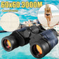 ‌60x60 High-Power Binoculars with BAK4 Prism & Night Vision - 3000M Range for Hunting, Camping & Outdoor Adventures