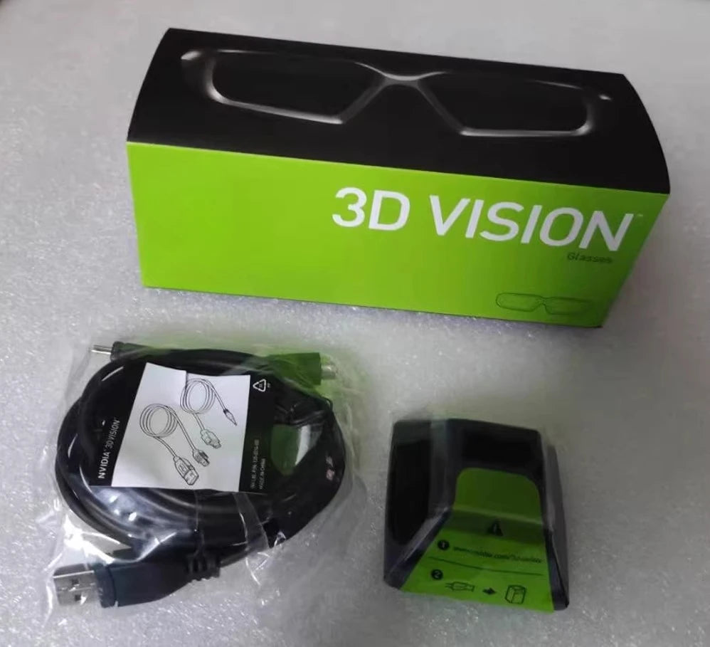 3D VISION V3 replaces the Nvidia 3d vision 2 Stereoscopic Phantom Wireless Eyewear set