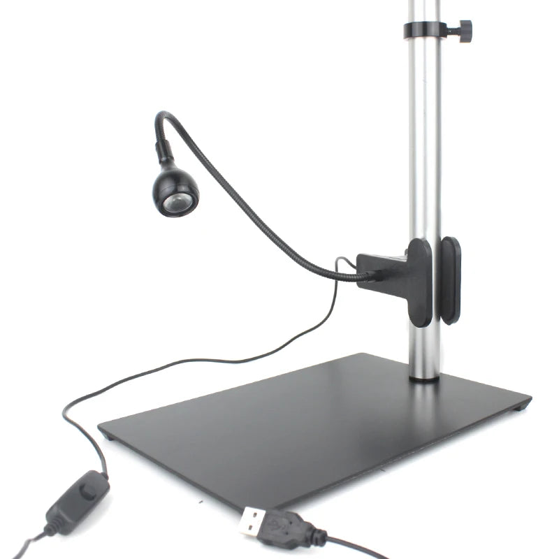 48MP 4K 1080P HDMI USB Video Microscope Camera 130X Zoom C Mount Lens Ultra High Working Distance For Digital Image Acquisition