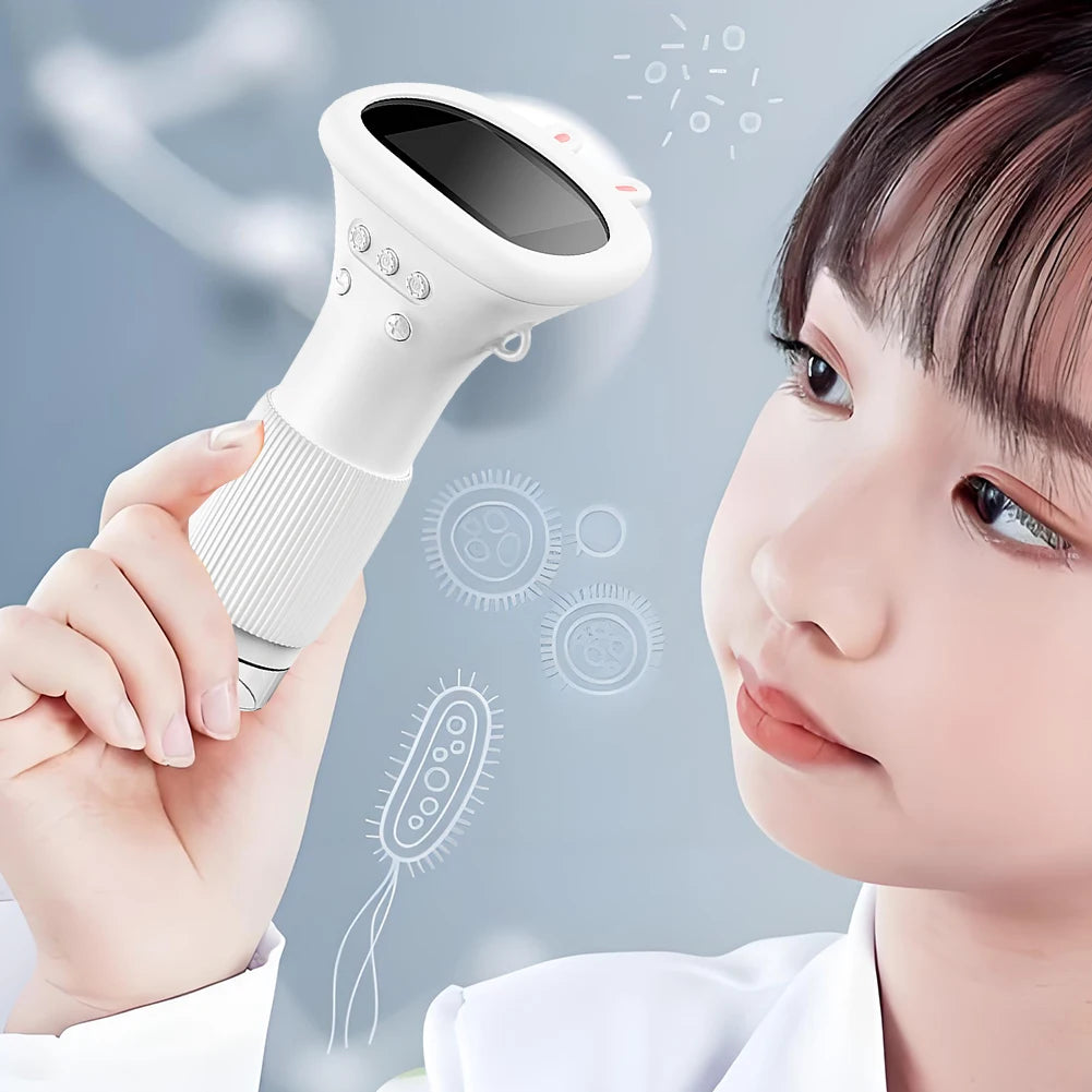 1000X Electronic Magnifier Camera 2MP Lens Handheld Digital Microscope 2 Inch IPS Screen Handheld HD Microscope with 8 LED Light