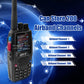 QYT KT-A16 Walkie Talkie 6W Air Band Transmitter VHF Transceiver 2000mAh NOAA Superheterodyne Circuit Aviation Portable Radios