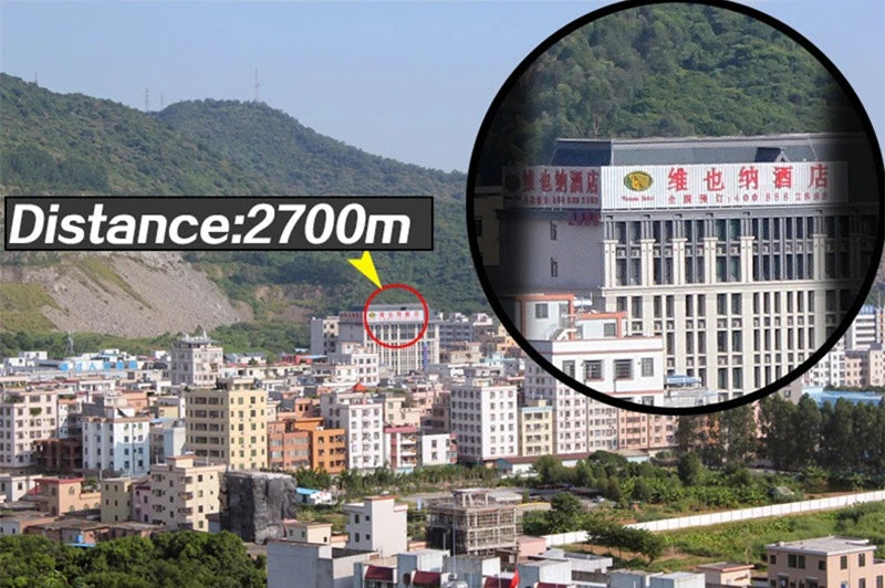 Professional Binoculars Baigish 8x30 10x40 10x50 12x4515x60 20x50 8-24x40 Powerful Military Telescope Long Range Monocular BAK4